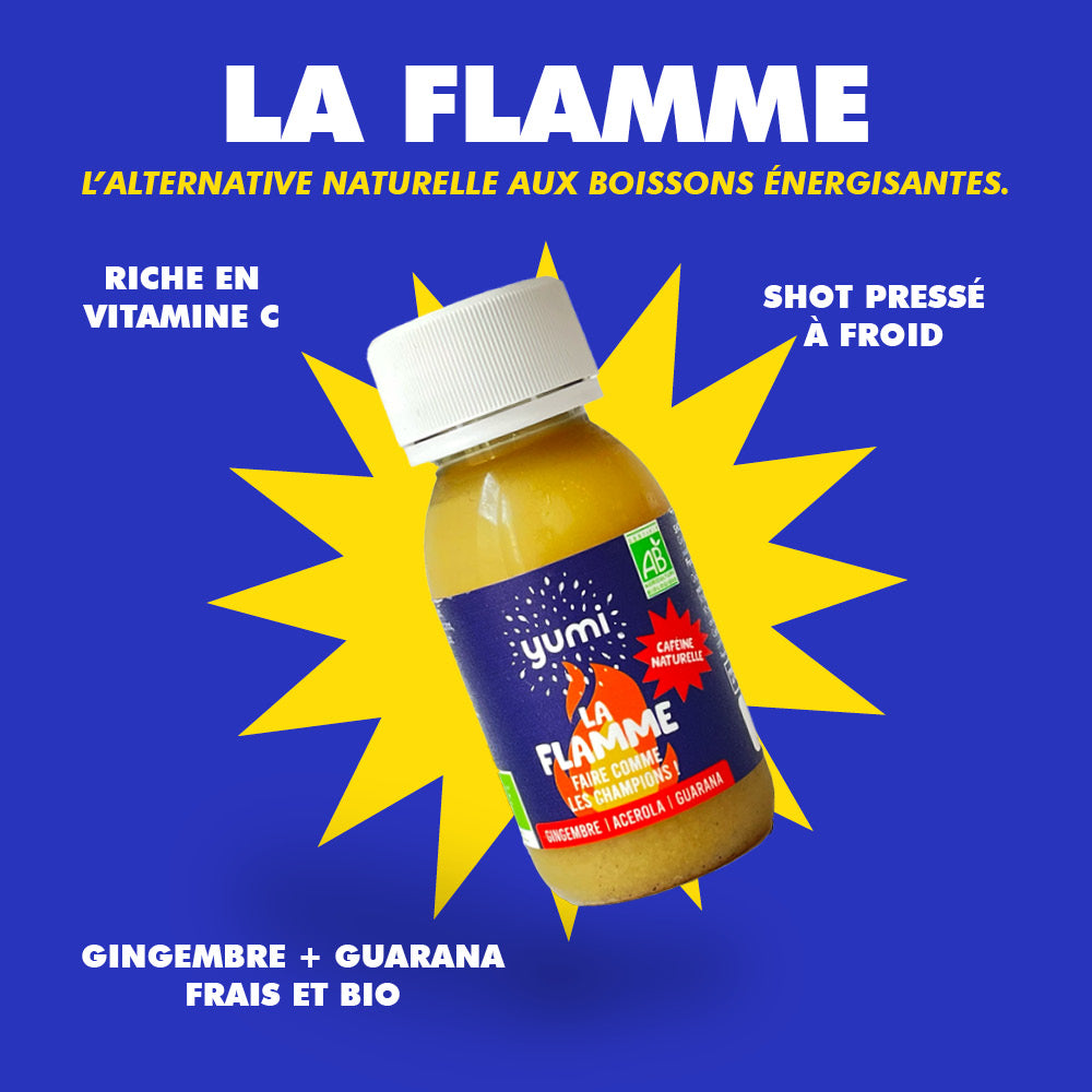 Coffret de shots de gingembre : La Flamme