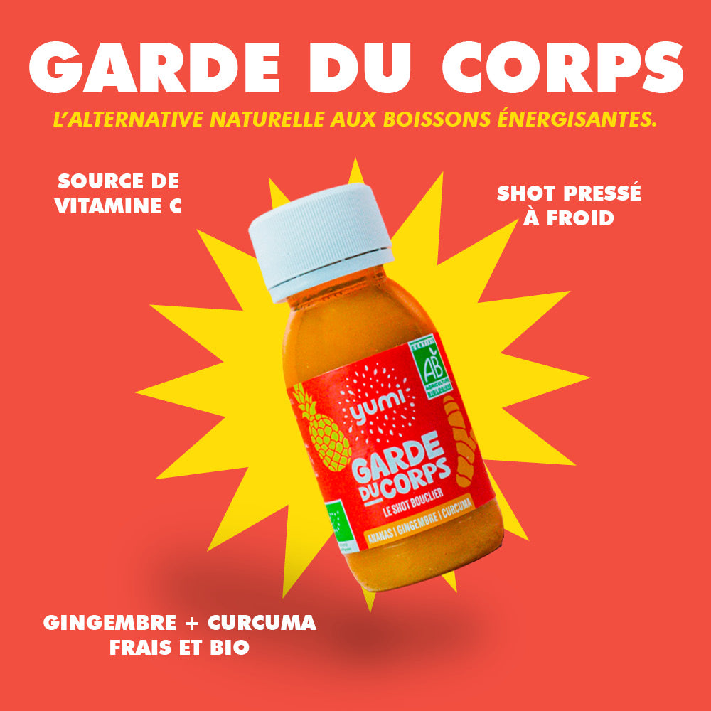 Coffret de shots de gingembre : Garde du Corps