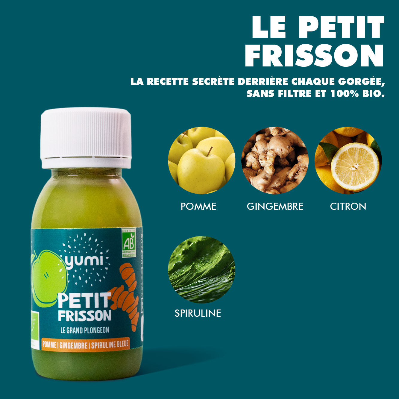 Coffret de shots de gingembre : Petit Frisson